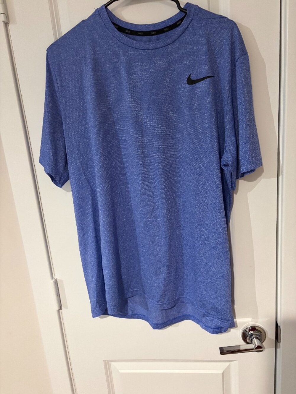 Blue Nike Men's Short Sleeve Dri-Fit Shirt Size XL